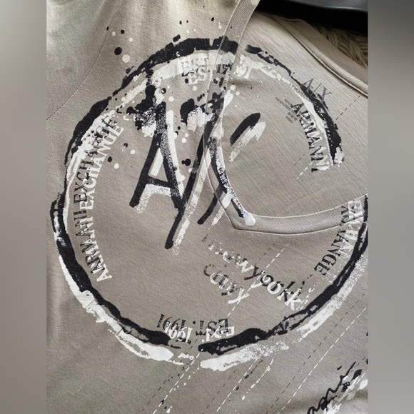 Armani Exchange Men T-Shirt Size S - Picture 3 of 3